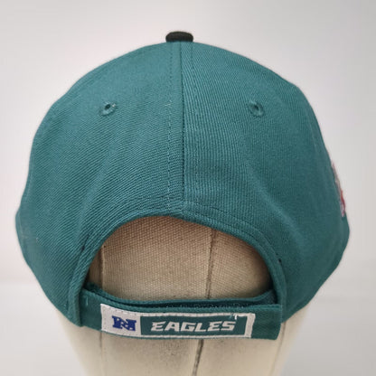 Philadelphia Eagles NFL New Era Green Black One Size Super Bowl LIX 9FORTY Hat