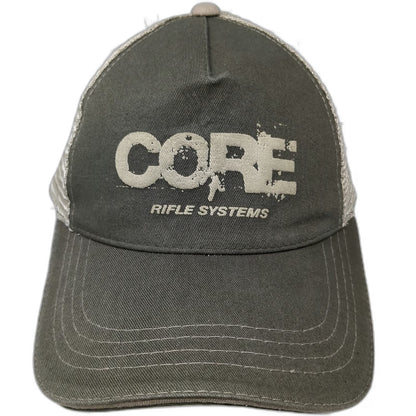 Cobra 5 Panel Green Hat One Size Mesh Back Strapback Core Rifle Systems Tactical