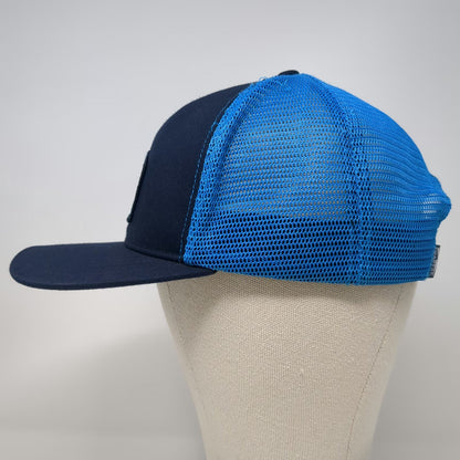 Spacecraft Trucker Hat Blue One Size Coastal Patch Mesh Snapback Mountain Wave