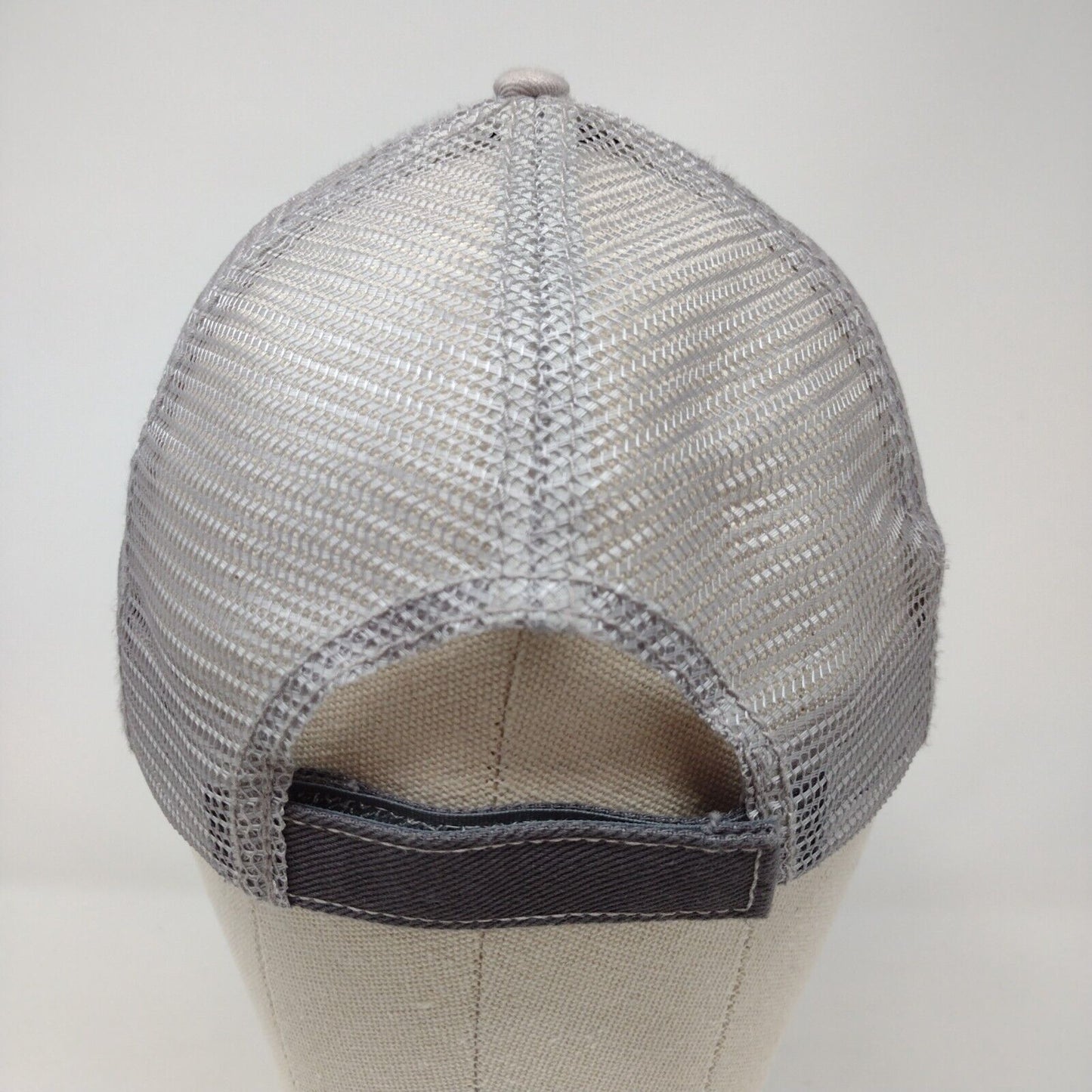 Idaho Sunset Strapback Mesh Back Trucker Hat Gray OSFA Colorblock HG