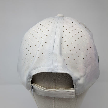 Alder Total Life Safety USA Strapback Hat White OS Adjustable Embroidered Mesh
