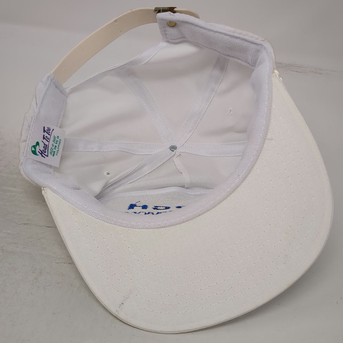 Head To Toe Trucker White One Size Koch Agri Services Rope Hat Slideback Blue