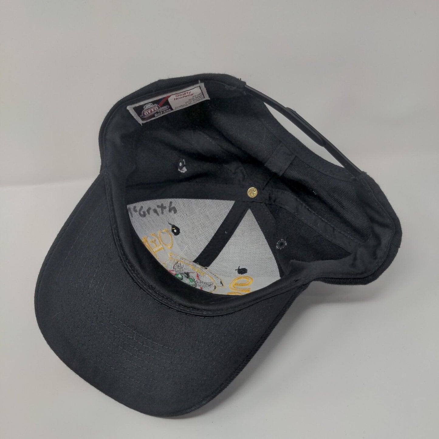 96 CES Semper Paratus Snapback Hat Black OSFM Solid Embroidered Otto