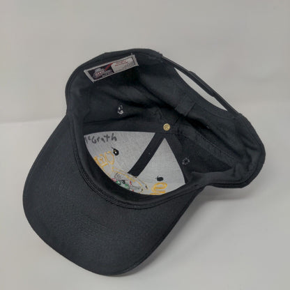 96 CES Semper Paratus Snapback Hat Black OSFM Solid Embroidered Otto