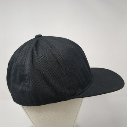REDCON1 Fitted Hat Black One Size Stretch Flexfit Embroidered Yupoong