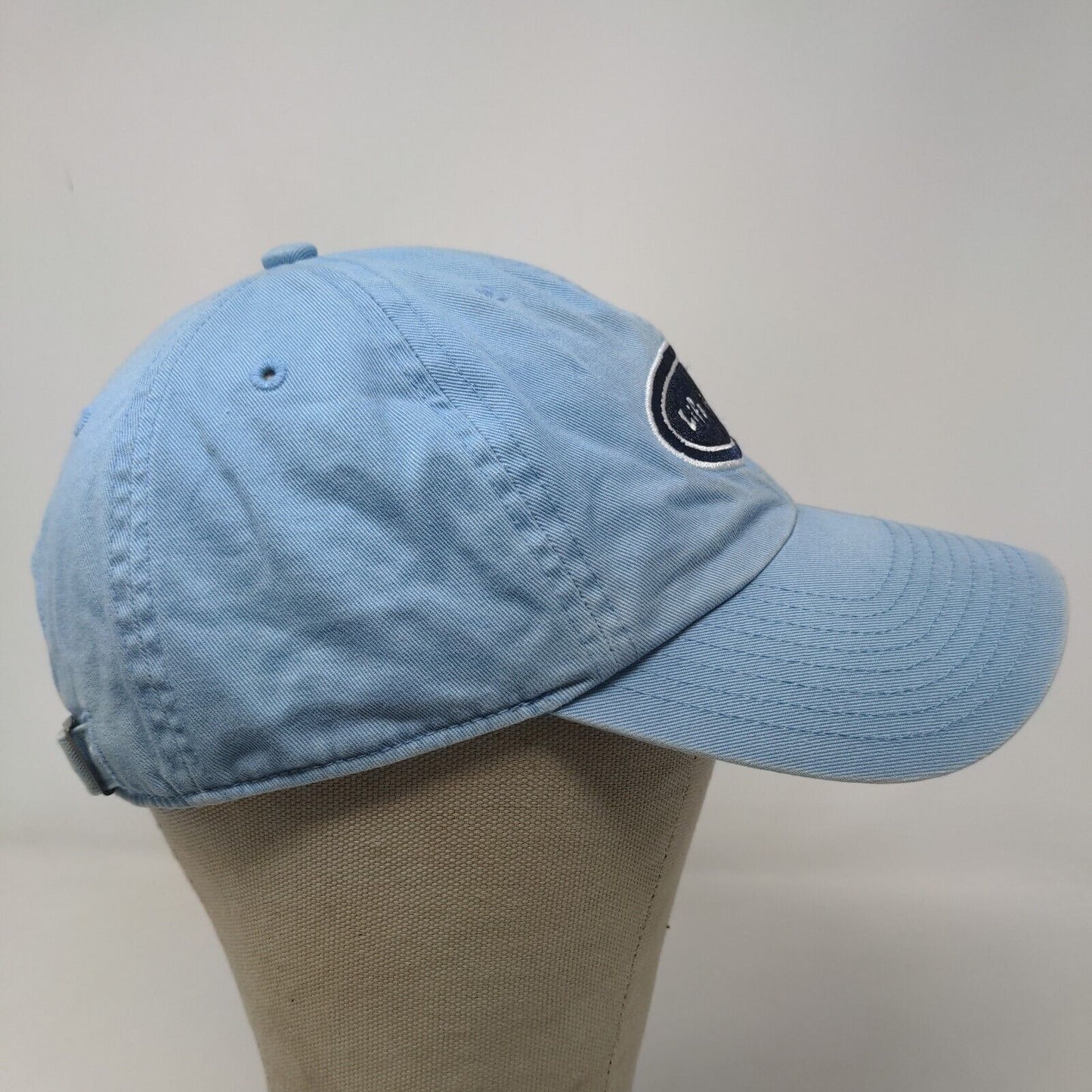 Life is Good Women's Slideback Hat Blue Adjustable Embroidered Logo Cotton