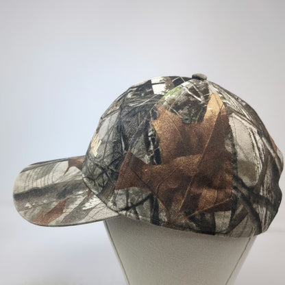 Fastenal Industrial Supply Camouflage Baseball Cap Gray One Size Strapback Hat