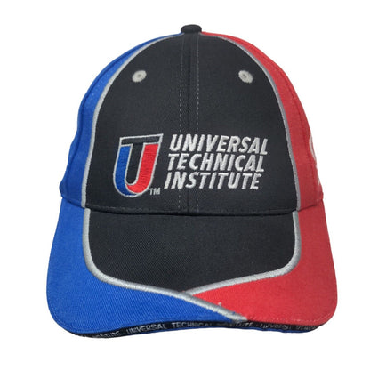 NASCAR Men's Strapback Hat Multicolor Embroidered Universal Techincal Institute