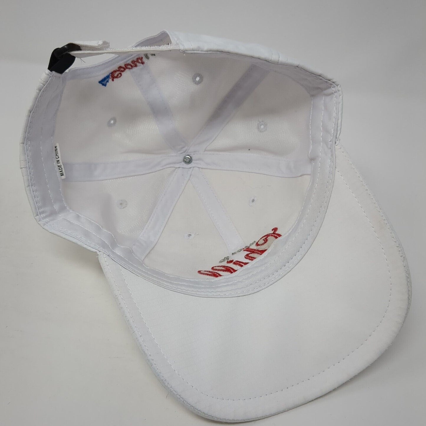 Made To Chill Coors Light Strapback Hat White One Size Adjustable Embroidered