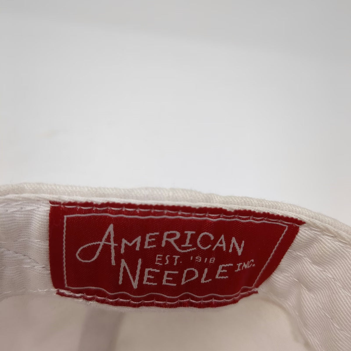American Needle Baseball Cap White Pink One Size Chicago Cubs W Hat Slideback