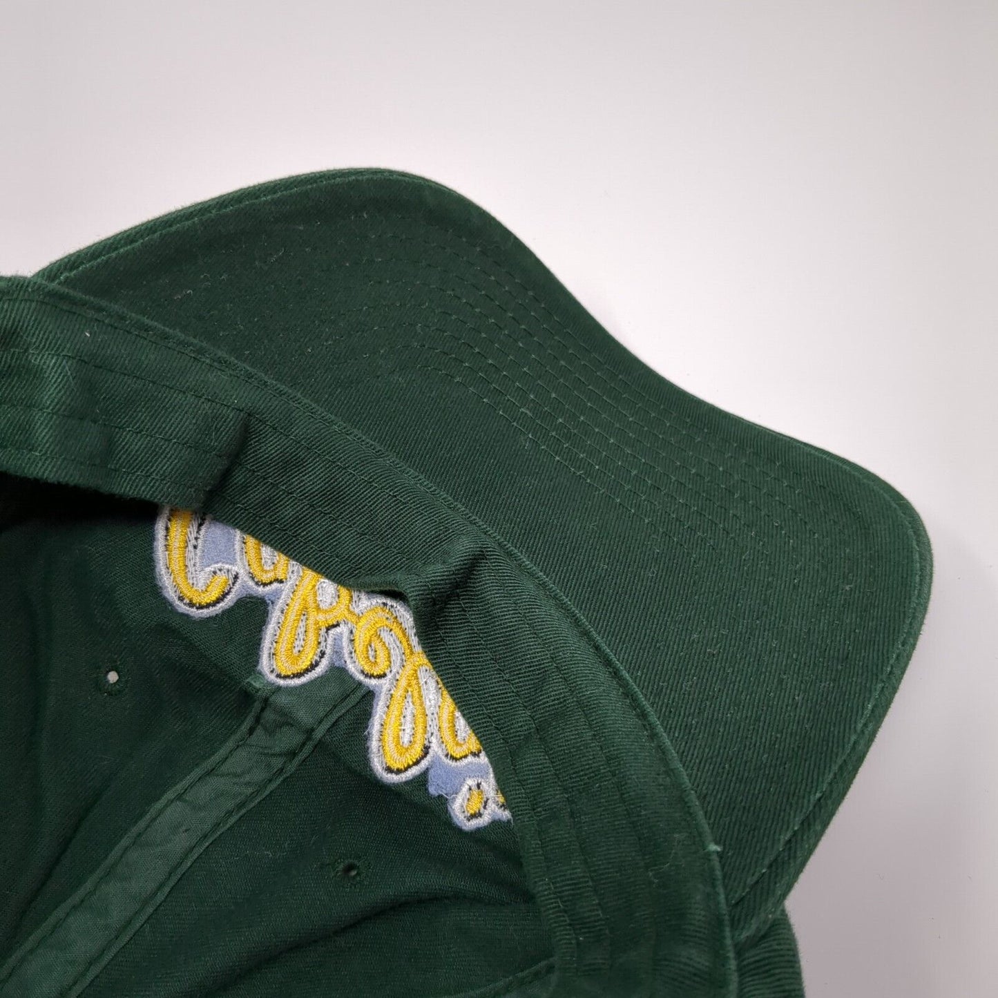 Cabela's Slideback Hat Green OSFA Adjustable World's Foremost Outfitters