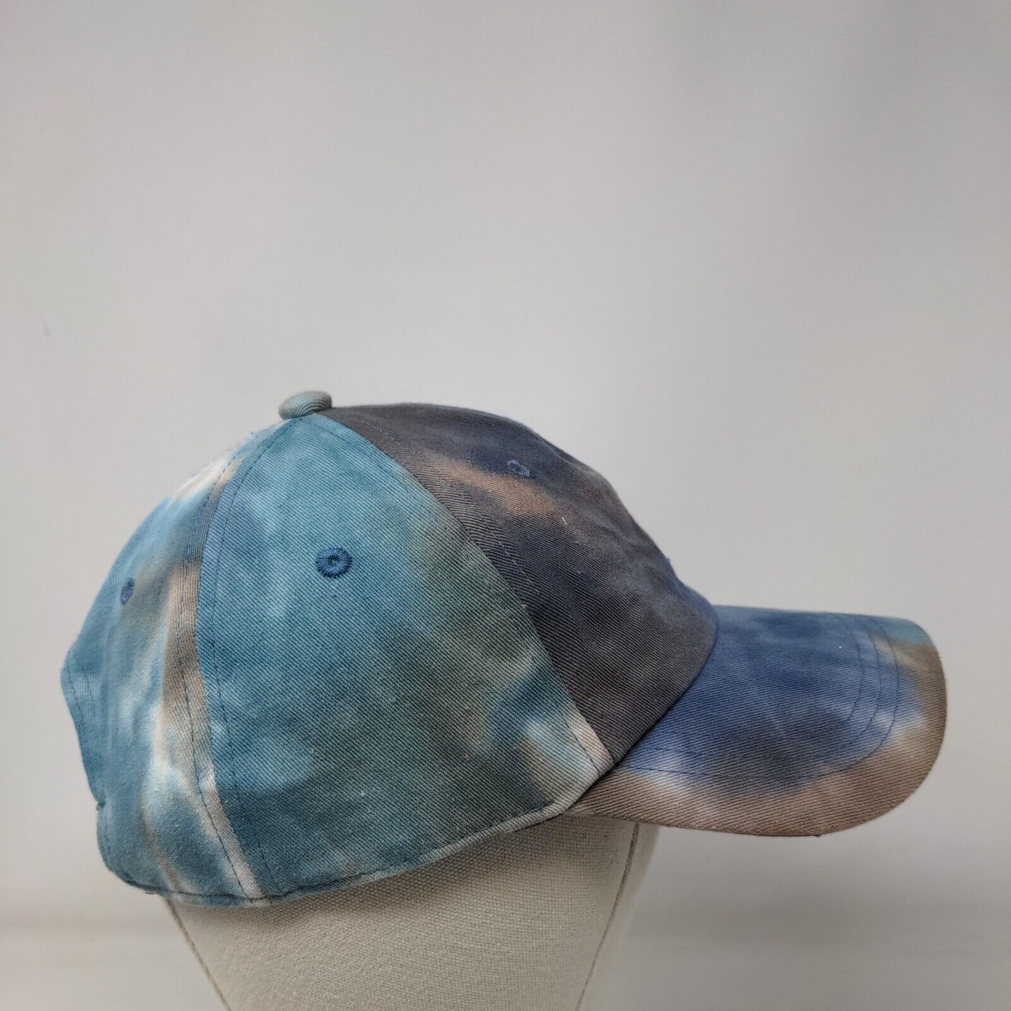 Wild Fable Slideback Hat Multicolor One Size Tie Dye Vented Holes 6 Panel Blank