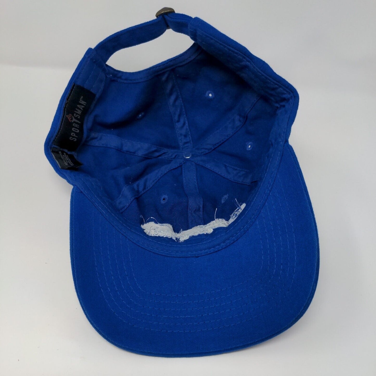 Blue Cross Of Idaho Slideback Hat Blue OSFA Adjustable Embroidered Sportsman
