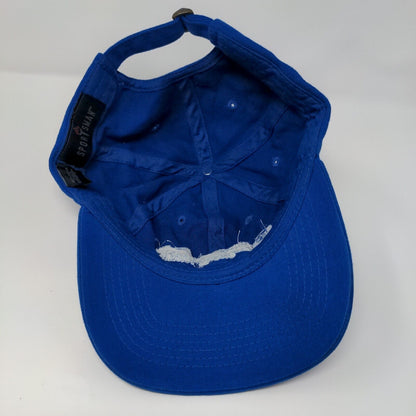 Blue Cross Of Idaho Slideback Hat Blue OSFA Adjustable Embroidered Sportsman