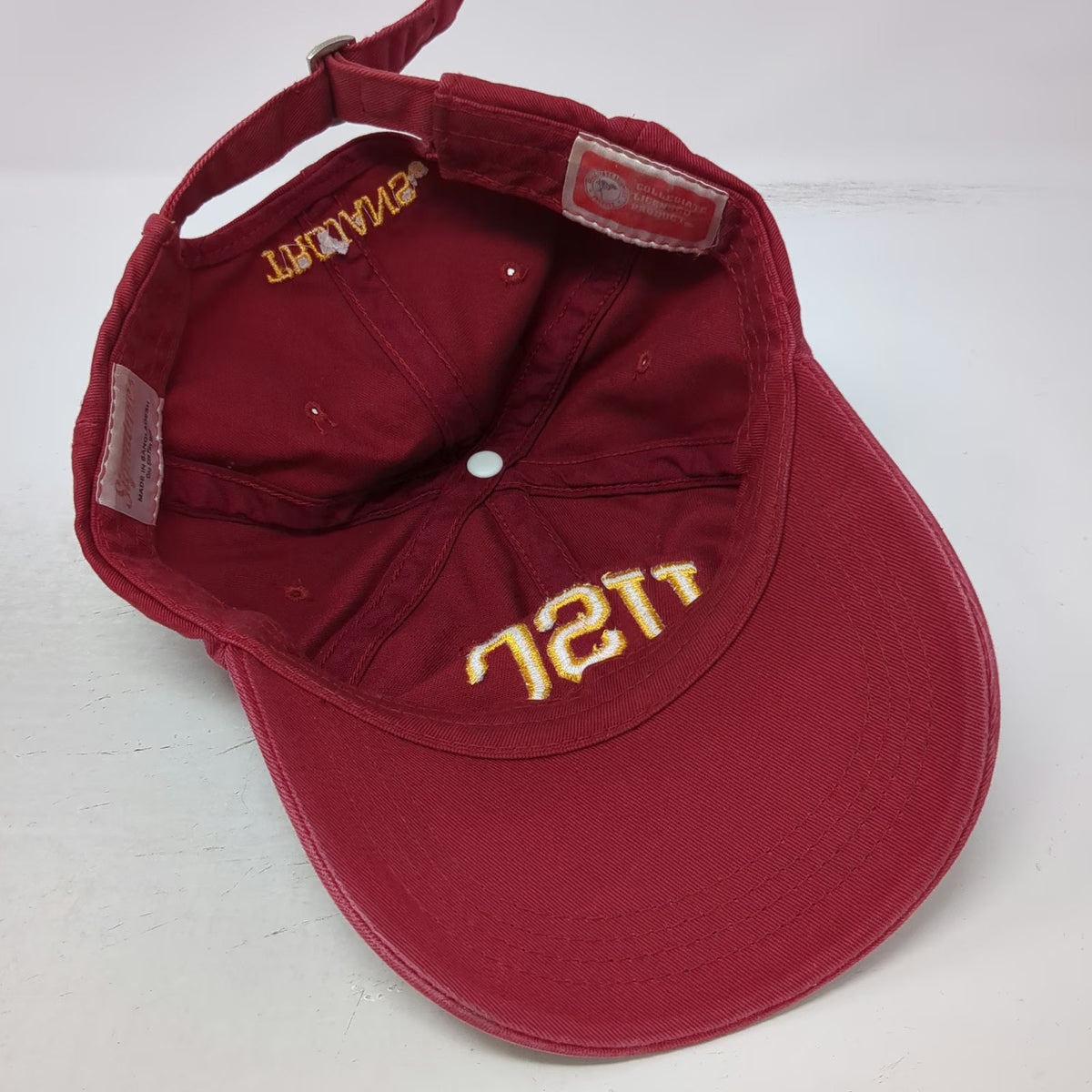 USC Trojans NCAA Signatures Red Yellow Cap One Size Slideback Strap Cotton Logo