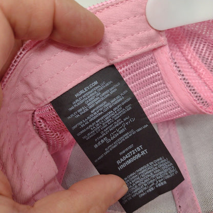 Hurley Snapback Mesh Back Trucker Hat Multi One Size Colorblock