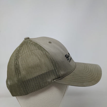 Carlton Construction Snapback Mesh Back Trucker Hat Green One Size