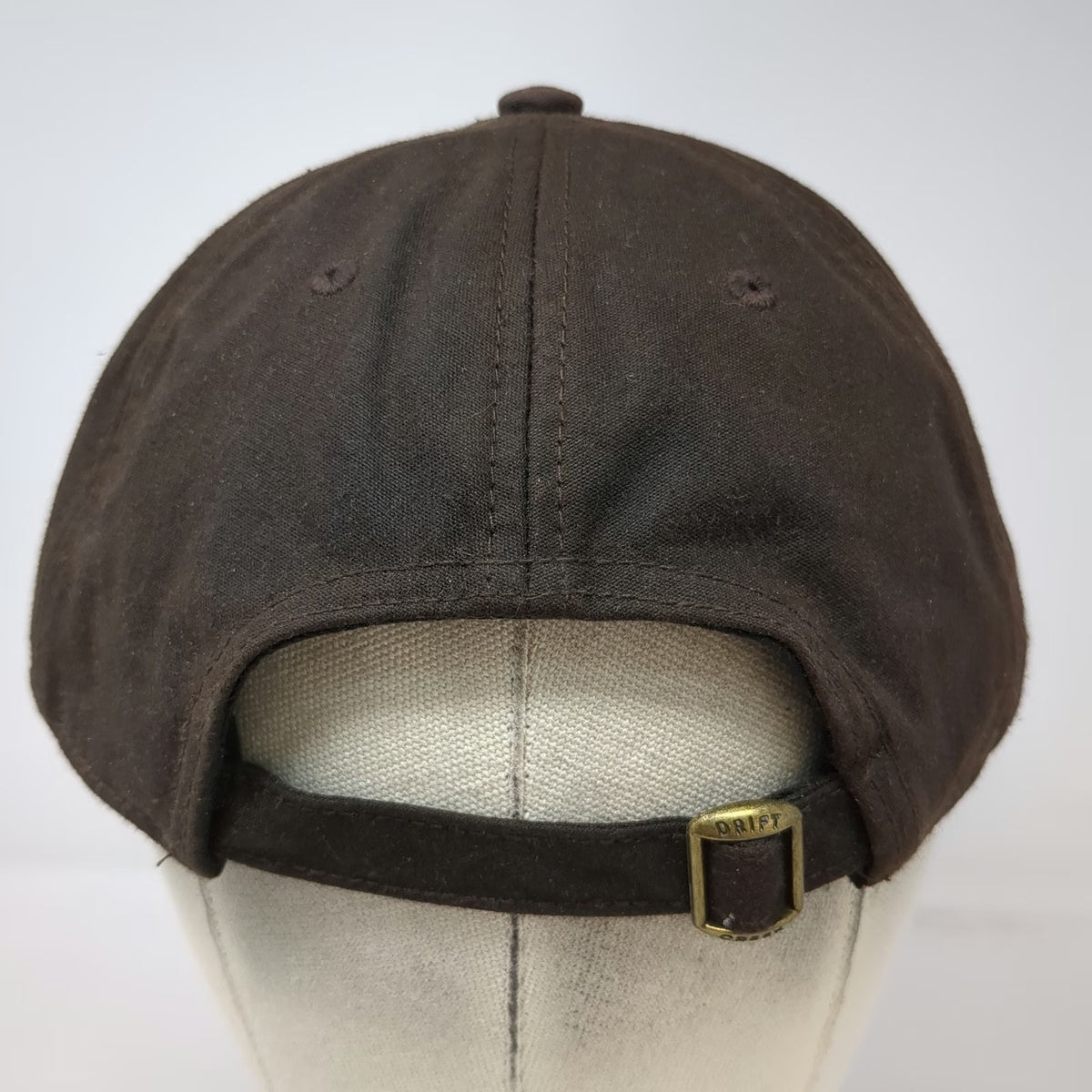 Drift Creek Outdoors Brown Baseball Oilskin Hat Alaska West Air Seaplane Kenai