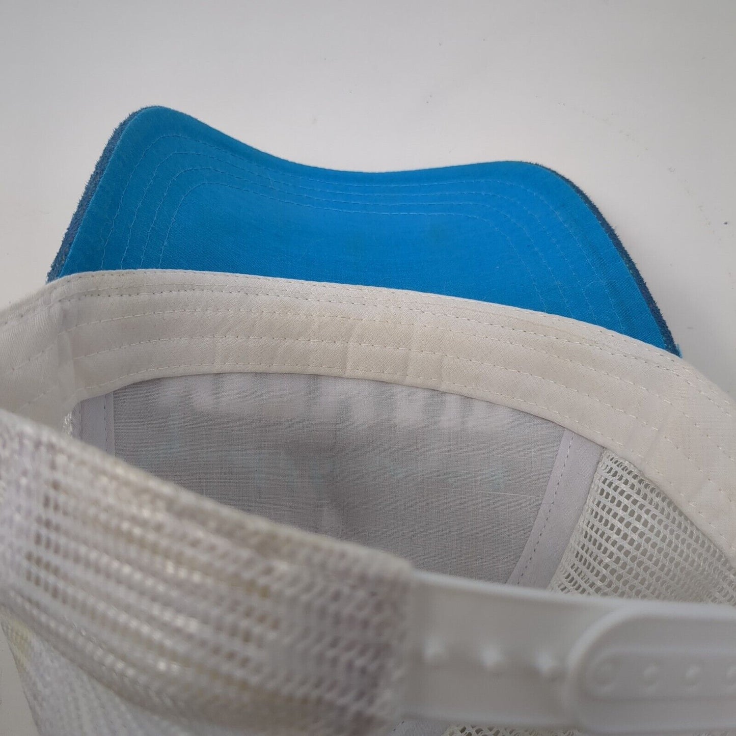 My Middle Name Is Mermaid Snapback Trucker Hat Blue One Size Mesh Back