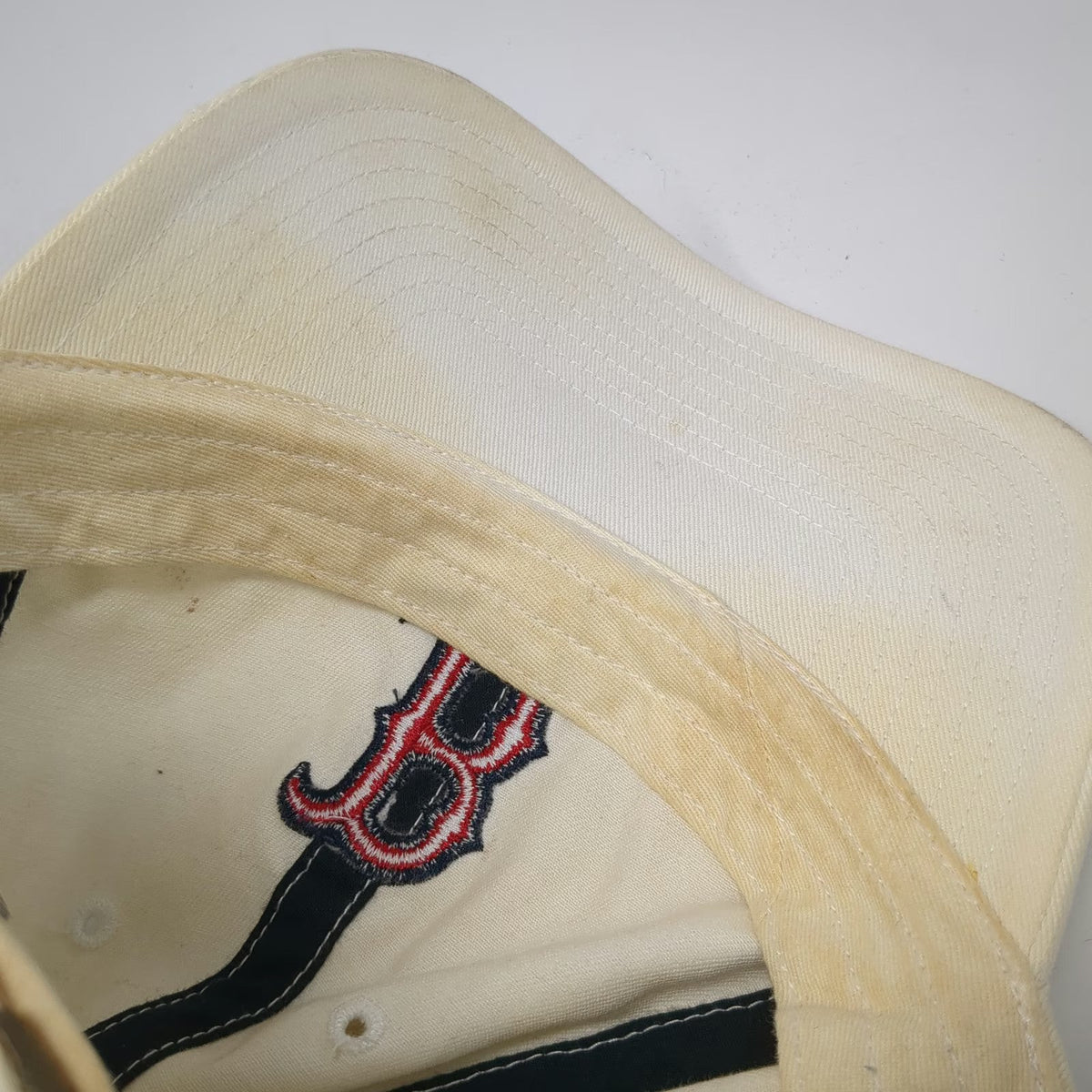 '47 Boston Red Sox MLB Baseball Cap White Red Blue One Size Relaxed Slideback