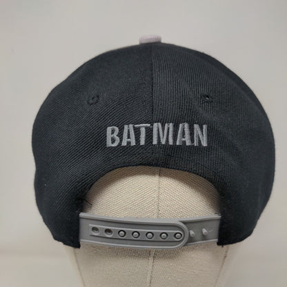 Batman Snapback Hat Multicolor One Size Embroidered Adjustable DC Comics