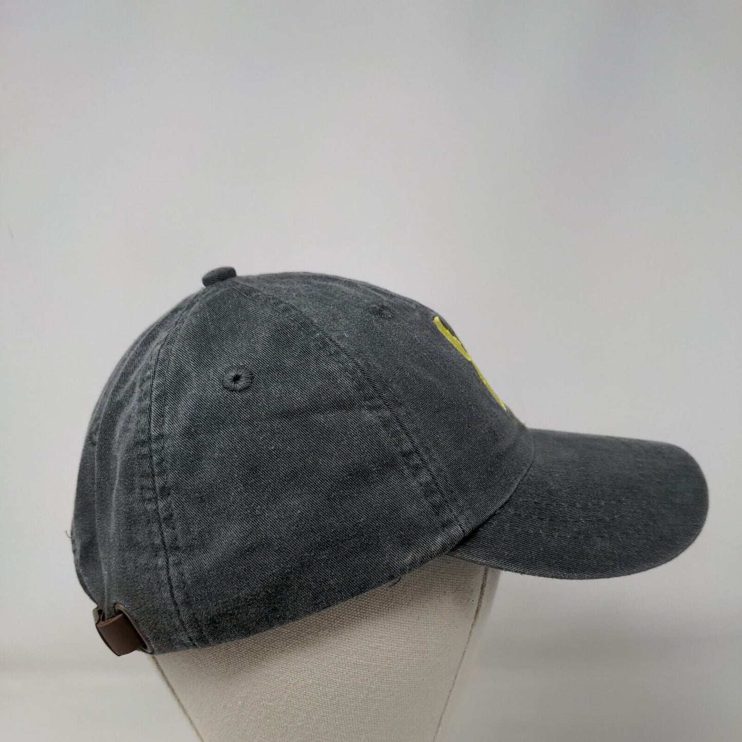 Yellow Pine Idaho Slideback Hat Gray One Size Embroidered 6 Panel Adams