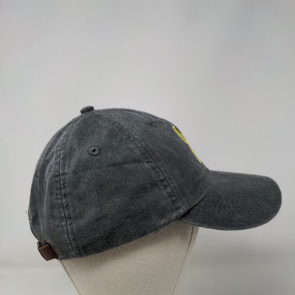 Yellow Pine Idaho Slideback Hat Gray One Size Embroidered 6 Panel Adams