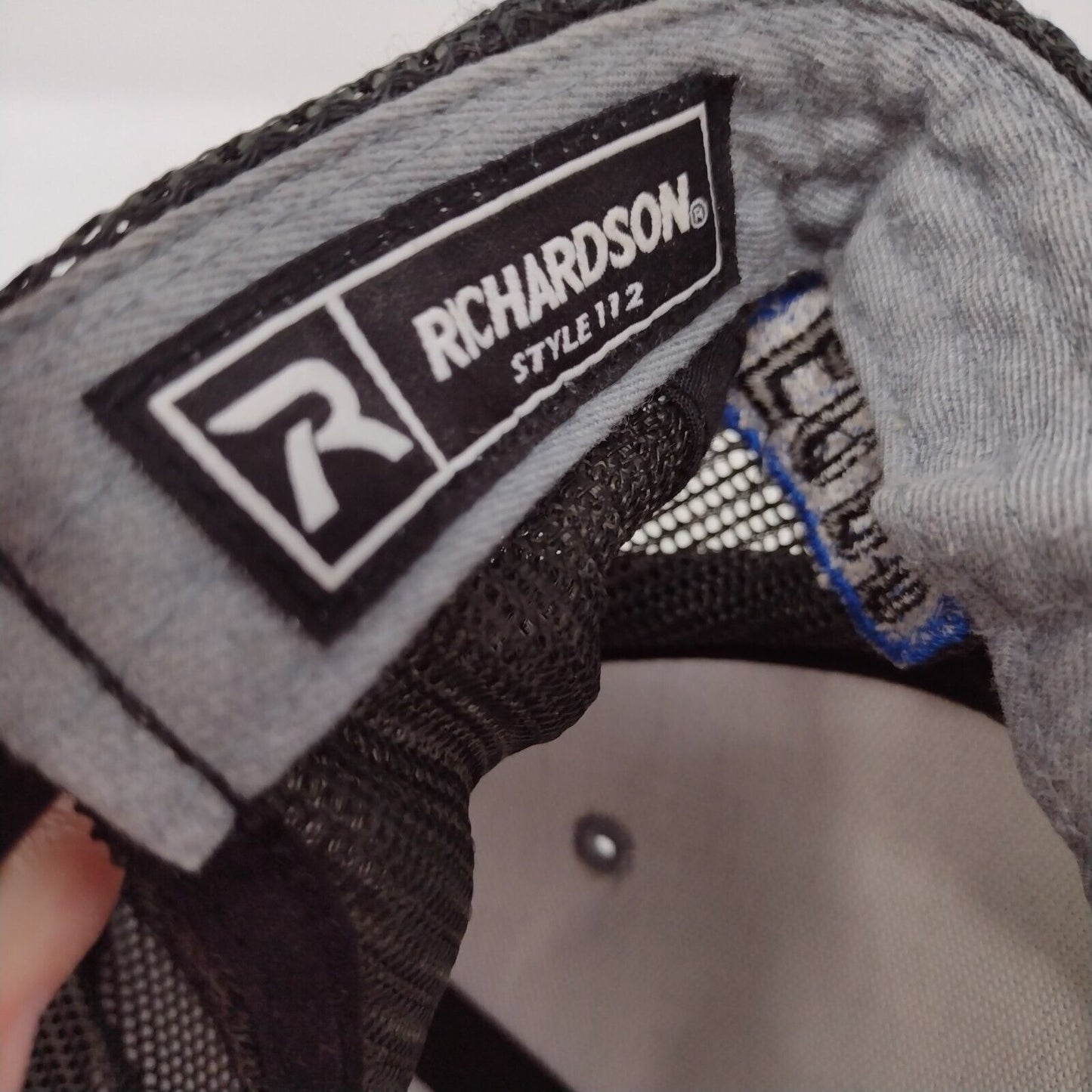 Ford Snapback Mesh Back Trucker Hat Gray OSFA Embroidered Richardson