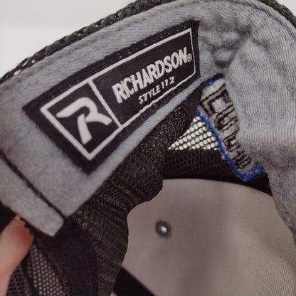 Ford Snapback Mesh Back Trucker Hat Gray OSFA Embroidered Richardson