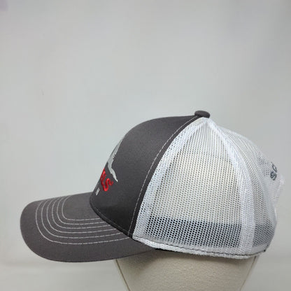 Scheels Utah Snapback Trucker Hat Gray OSFM Adjustable Mesh Back Outdoor Cap