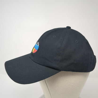 CLSC Snapback Hat Black One Size Adjustable Embroidered Logo 6 Panel