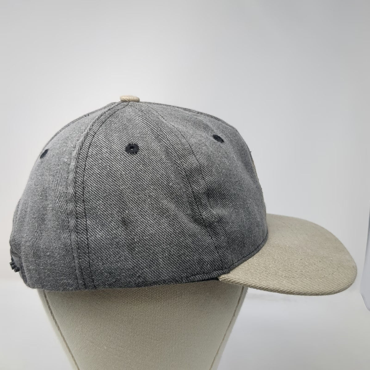 Omnco Weyerhaeuser Hat Gray One Size Snapback Two Tone Made in USA Wood Lumber