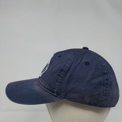 Concord Lumber Corporation Strapback Hat Blue OSFA Embroidered Apollo