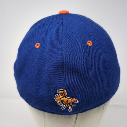 Boise State Broncos NCAA Zephyr Blue 7 1/4 Hat Cap Fitted Wool Horse Embroidered