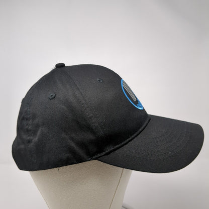 Life Surge Snapback Hat Black One Size Adjustable Embroidered 6 Panel