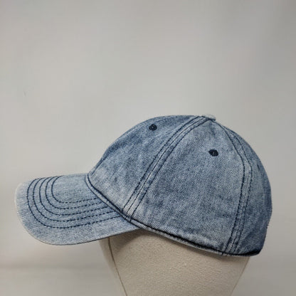 Unbranded Slideback Denim Hat Blue OSFM Adjustable Vent Holes