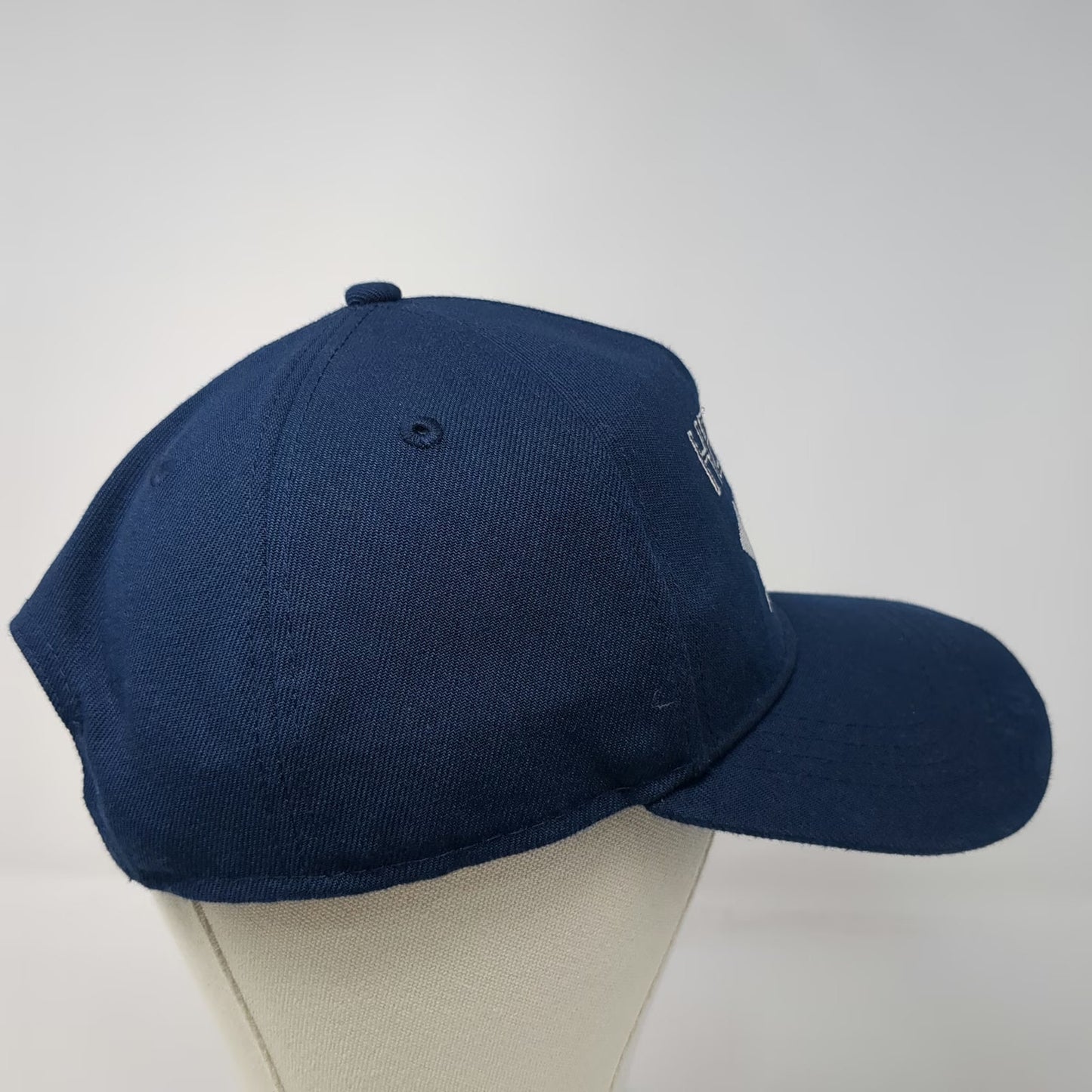 Crowns 5 Panel Blue Hat One Size Meet A Local Head West Mountain Snapback Cap
