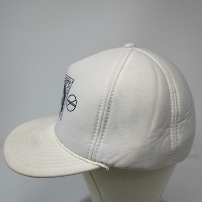 Nissin Trucker White One Size Mother Lode Productions Miner Graphic Rope Hat