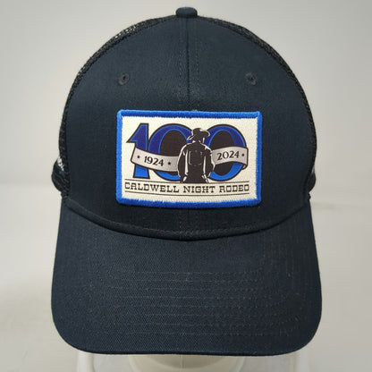 Nike Trucker Hat Black One Size Caldwell Night Rodeo 100th Anniversary Mesh