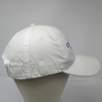 Hit Clearwater Analytics Baseball Cap White One Size Cotton Strapback Hat