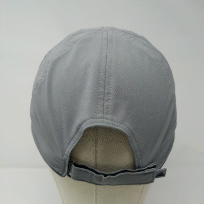 Adidas Adizero Strapback Hat Gray One Size Adjustable Breathable Climacool