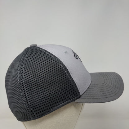 Sickles Mesh Back Fitted Hat Gray Small-Medium Embroidered Colorblock