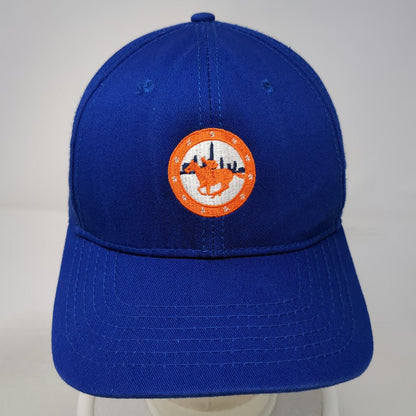 HeadStart Snapback Hat Blue One Size NYC City Skyline Horse Embroidered Patch