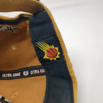 Phoenix Suns NBA Ultra Game Yellow One Size PHX Embroidered Strapback Cap Hat
