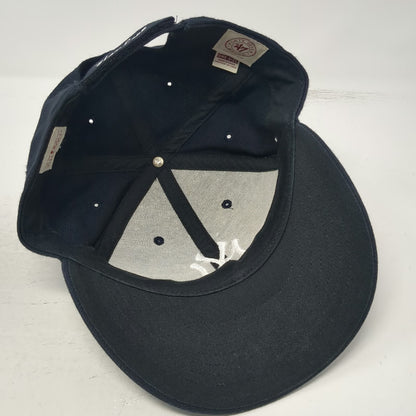 '47 New York Yankees MLB Baseball Cap Blue OSFM Strapback Wool Blend Hat
