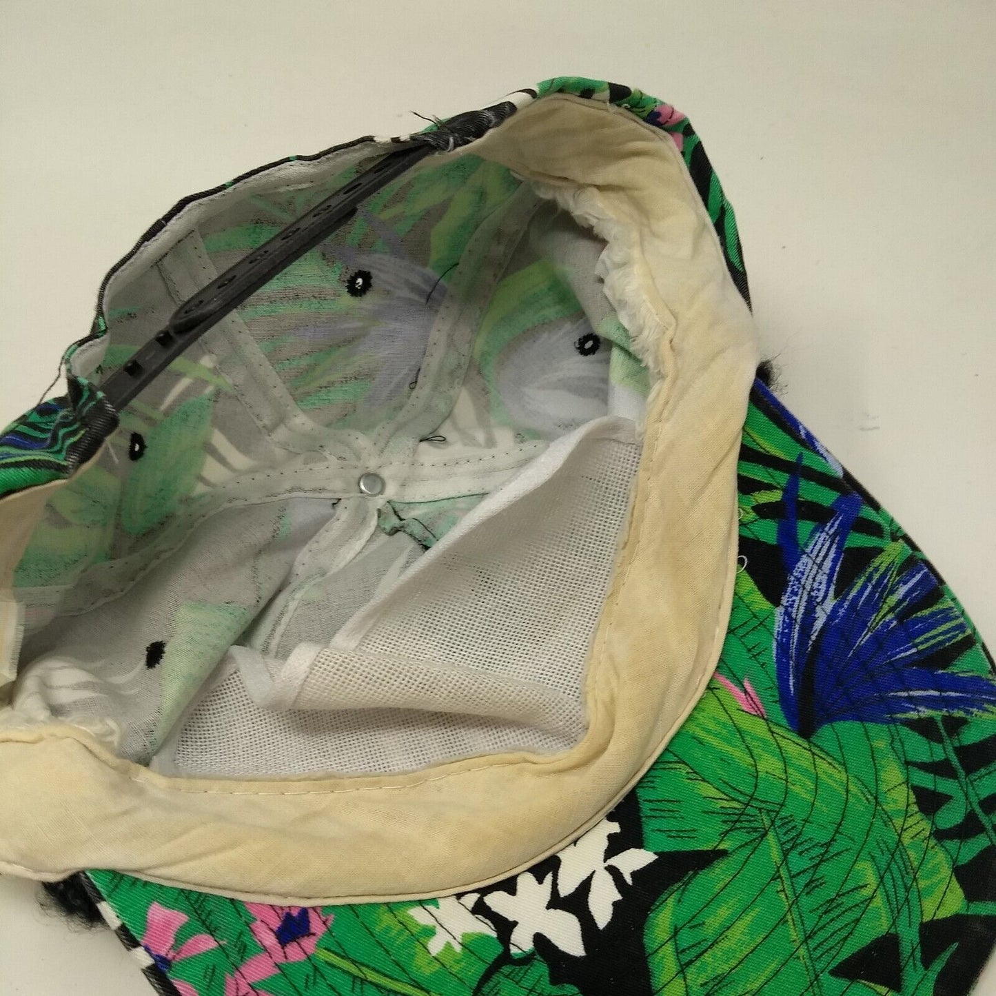 Unbranded Snapback Rope Hat Multi One Size Adjustable Floral Hawaiian