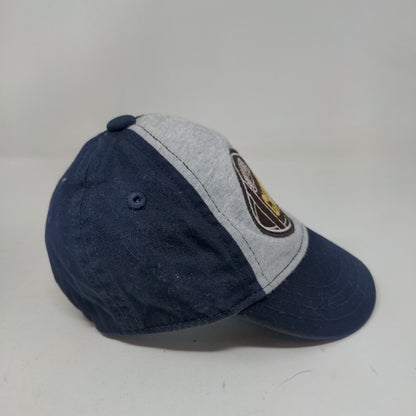 Champ Baby Strapback Hat Blue 6-12 Months Adjustable Embroidered Gymboree