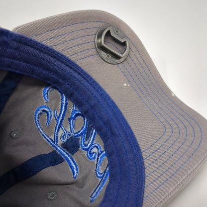 Ford Genuine Parts Slideback Baseball Cap Gray One Size Adjustable Bottle Opener