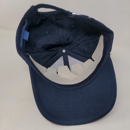 Lake Nona Slideback Hat Blue One Size Port Authority Adjustable Embroidered