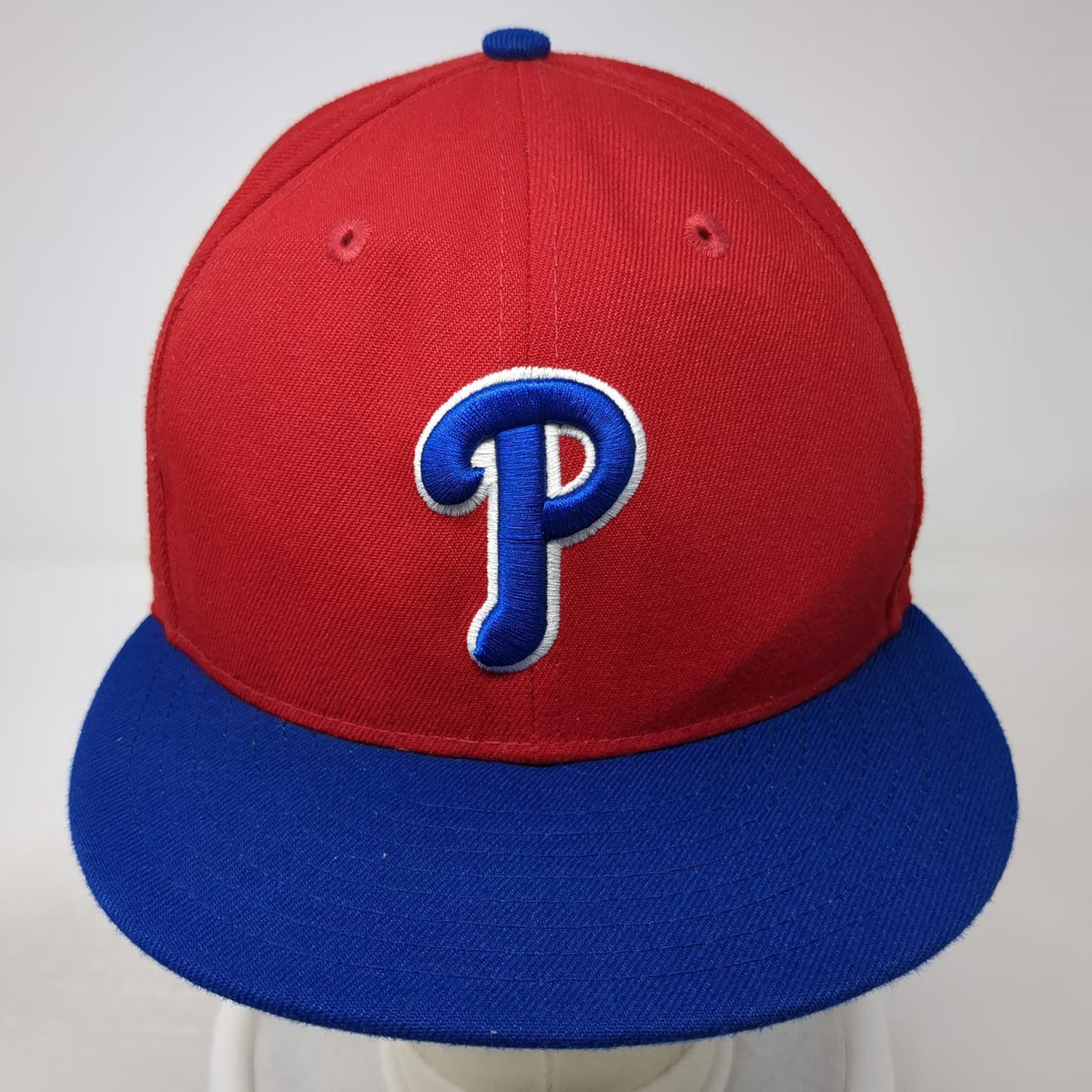 New Era Philadelphia Phillies MLB Snapback Hat Red Blue One Size Side Patch